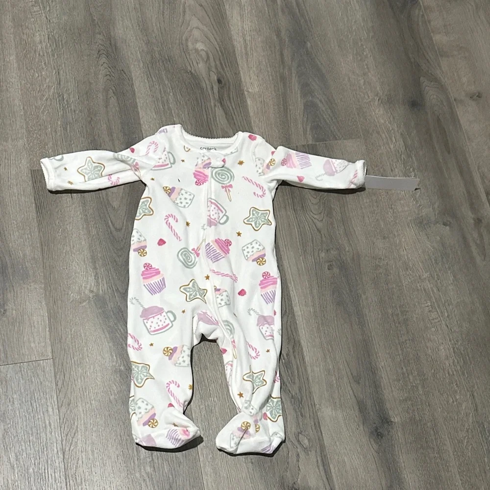 Carter's Just One You® Baby Girls' Sweet Treats Sleep N' Play - Pink/Ivory